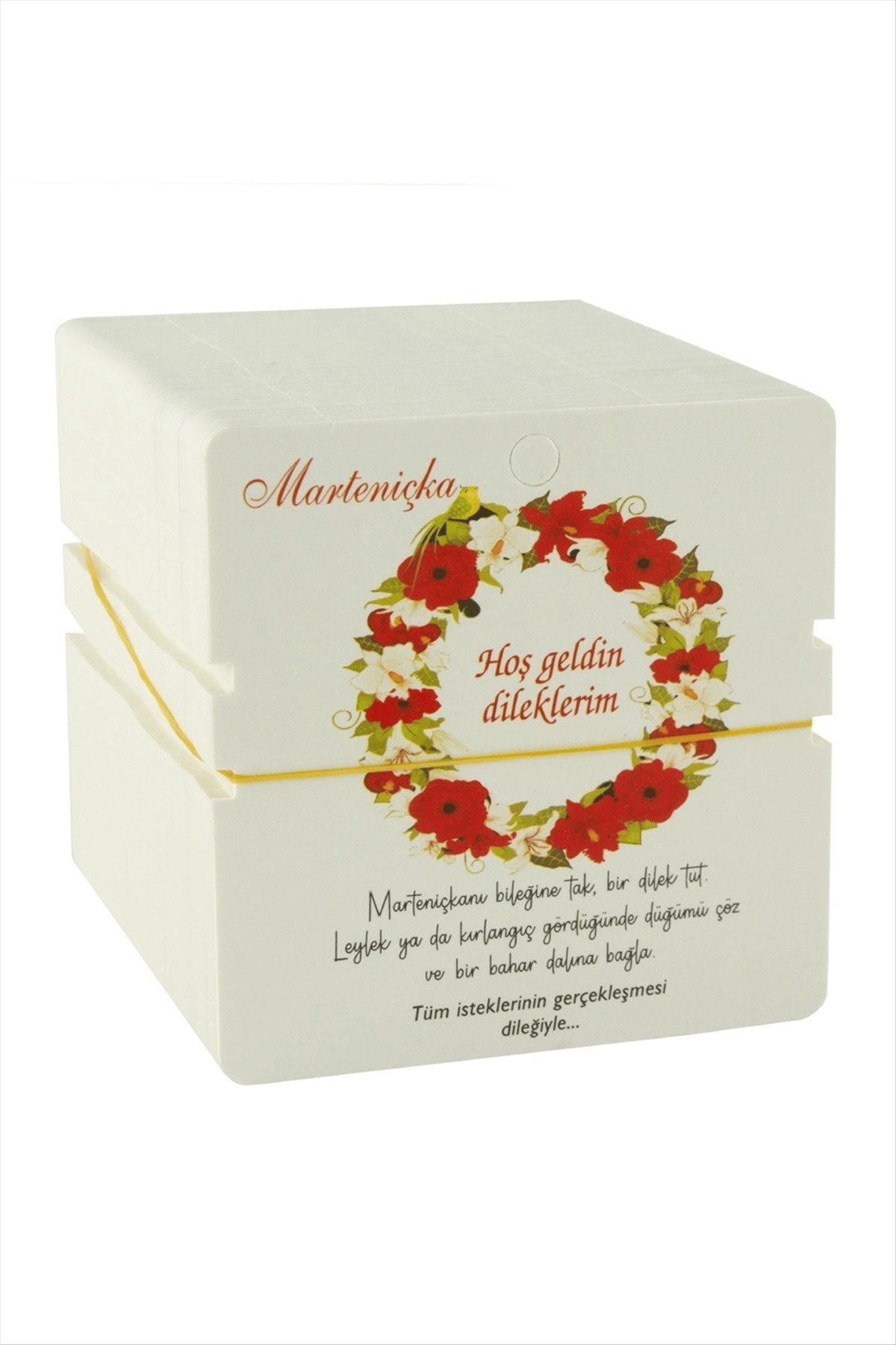 Marteniçka Bileklik Kartı