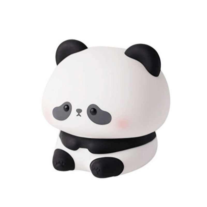 Masum Oturan Panda Tasarımlı Gece Lambası - Dokunmatik - Şarjlı