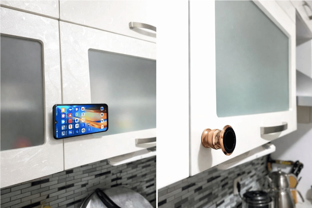 Metal Telefon Tutucu Torpidoya Yapışan Mıknatıslı Bx40