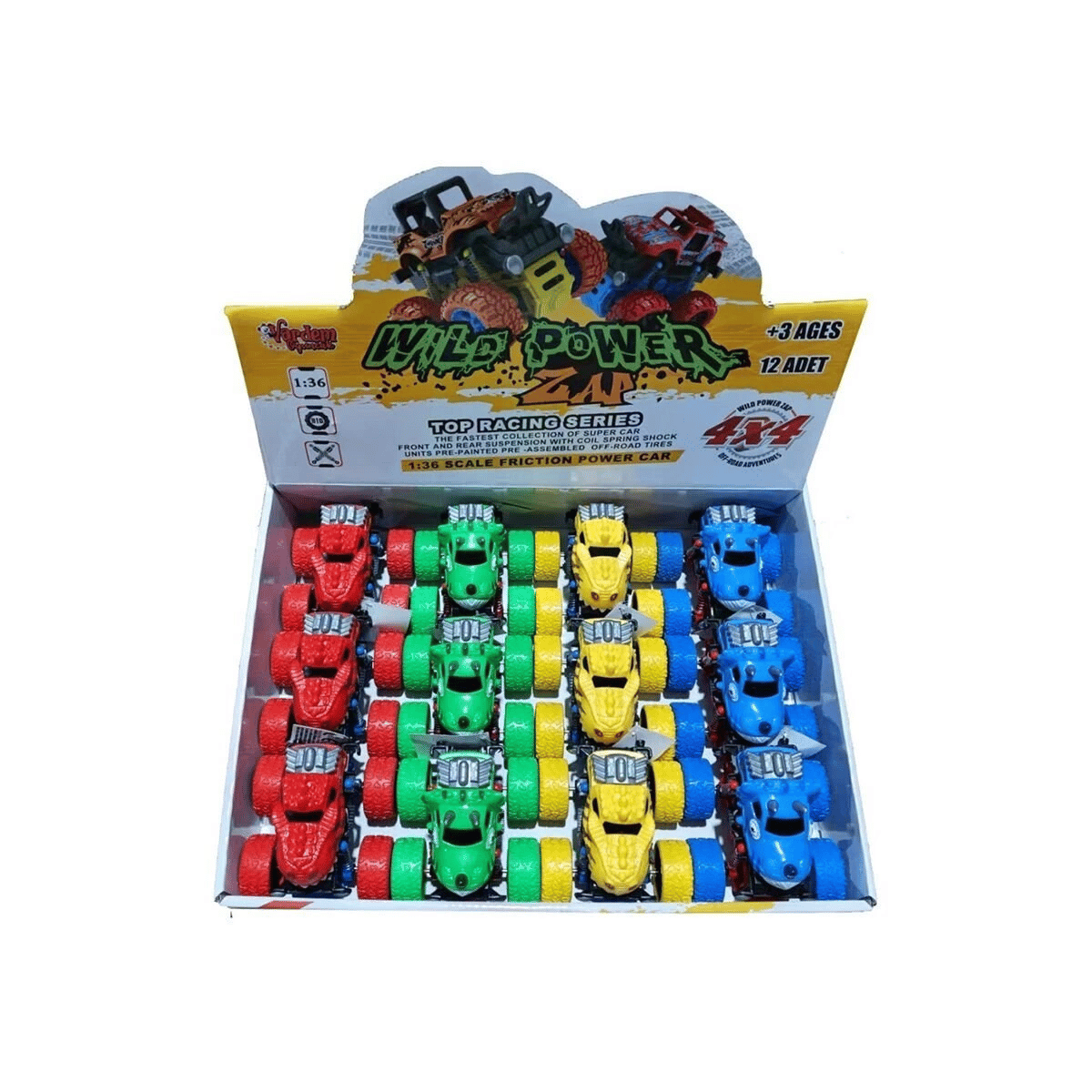 MG-D400-07 SÜRTMELİ 1 36 BIG 4X4 CANAVAR