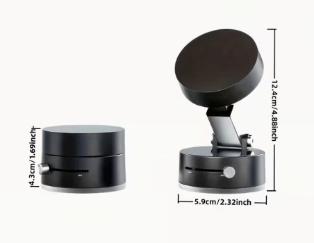 Mıknatıslı Katlanabilir Telefon Tutucu - Torpido Ve Cam Uyumlu Bx40