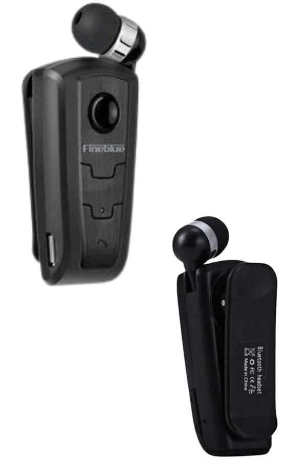 Mikrofonlu Makaralı Bluetooth Kulakiçi Kulaklık Android ve İOS Uyumlu