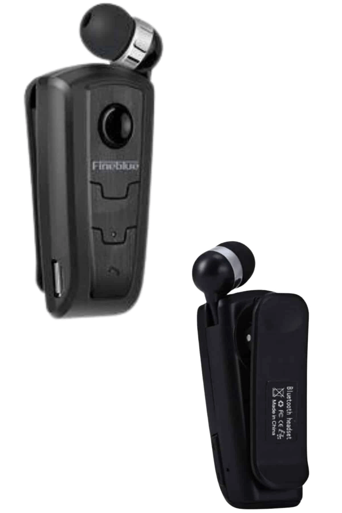 Mikrofonlu Makaralı Bluetooth Kulakiçi Kulaklık Android ve İOS Uyumlu Yeni Nesil