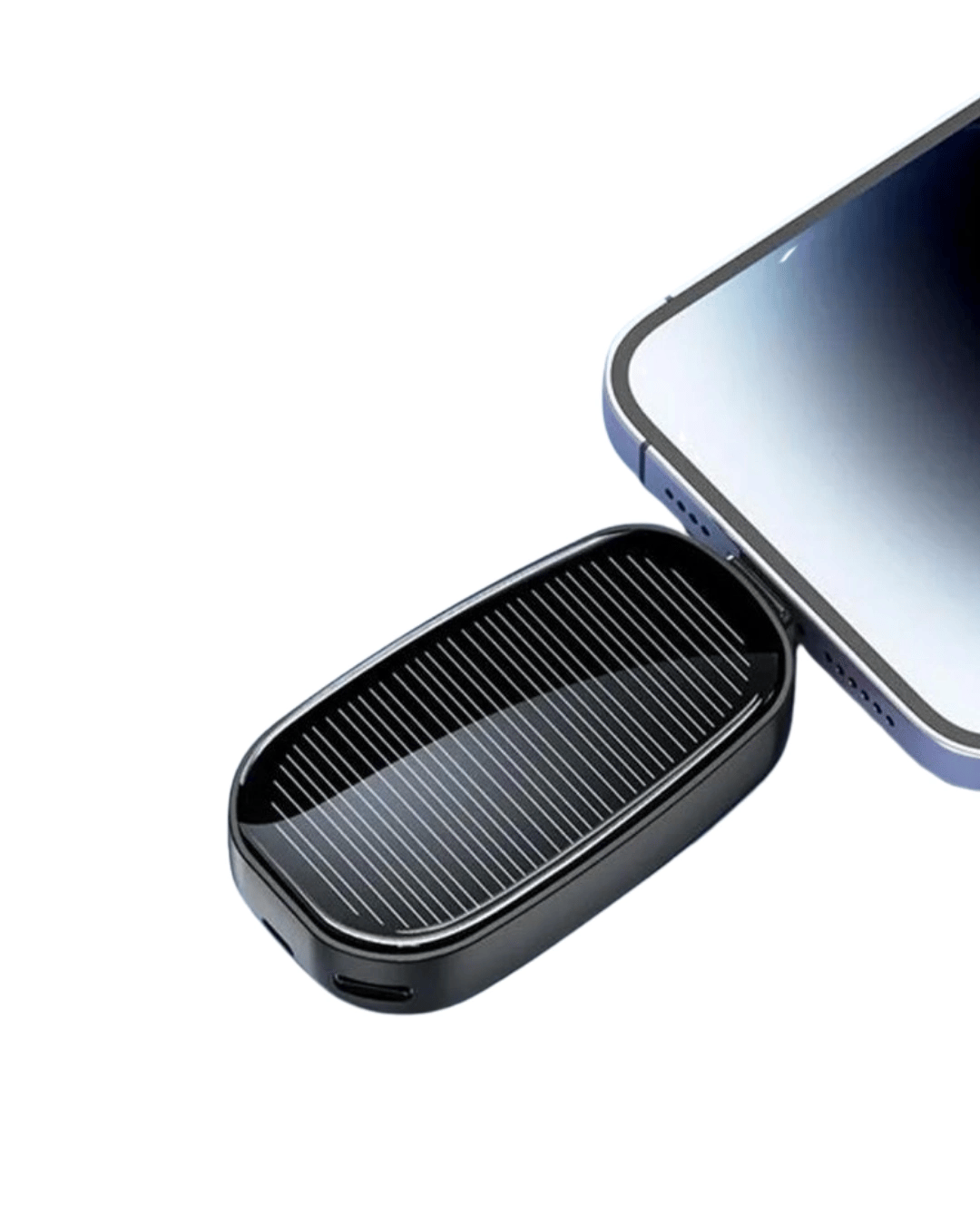 Mini Güneş Enerjili Powerbank Cep Tipi Acil Şarj Cihazı