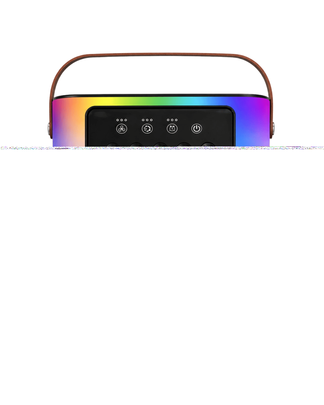 Mini Klima Fan Buharlı Soğutucu RGB Led Işıklı Taşınabilir Masaüstü Fan