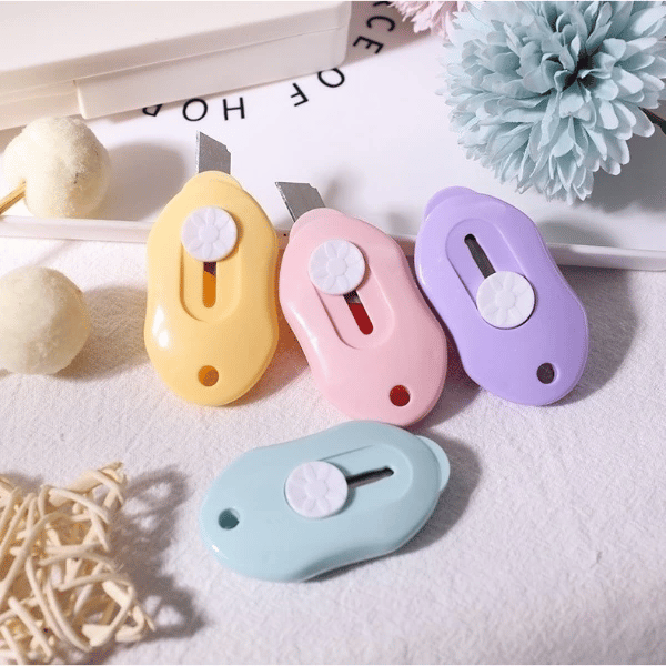 Mini Maket Bıçağı - Karışık Sevimli Tasarımlar