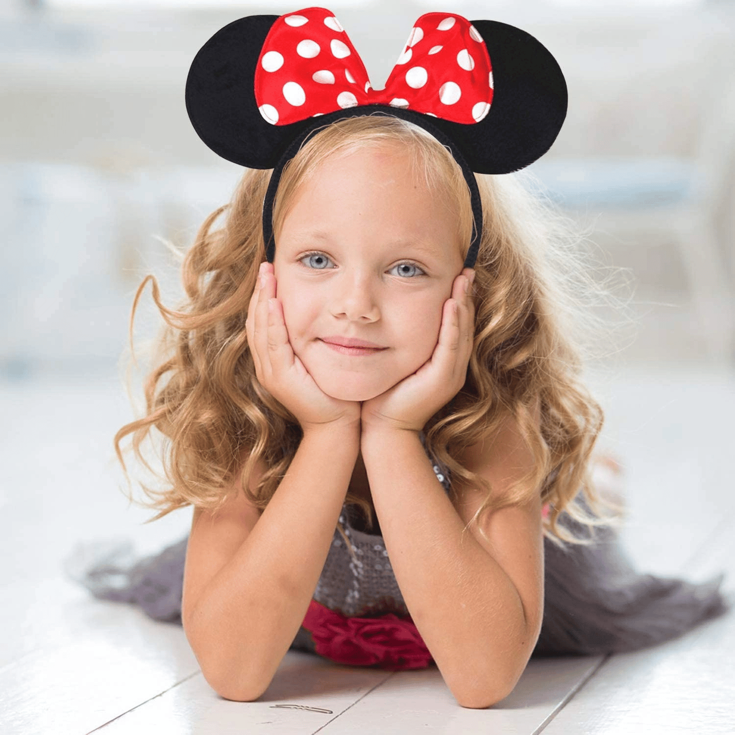 Minnie Mouse Taç Fare Tacı Kafa Bandı Bx40