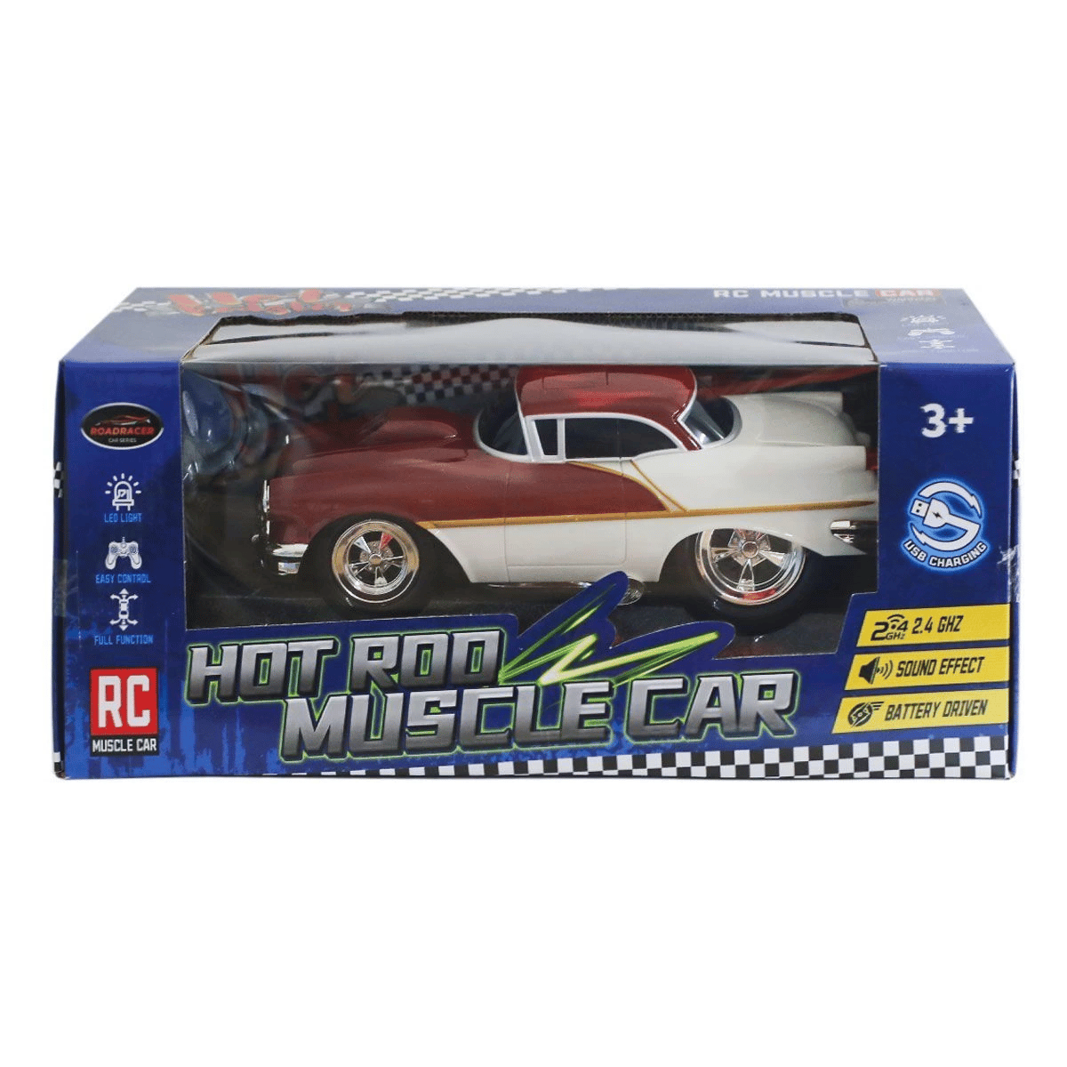 MK8021B Kumandalı Sesli Işıklı Drift Araba 1:16
