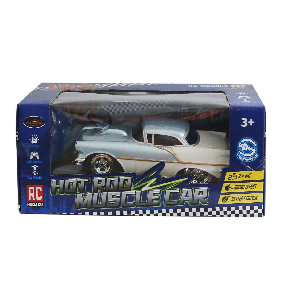MK8021B Kumandalı Sesli Işıklı Drift Araba 1:16