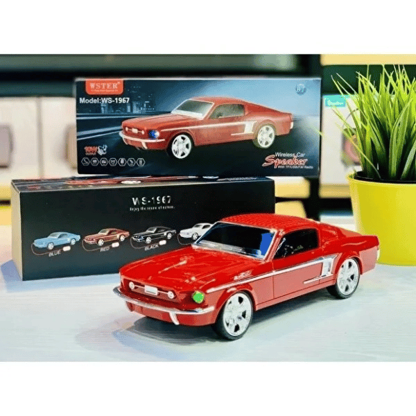 Mustang Tasarımlı Bluetooth Hoparlör
