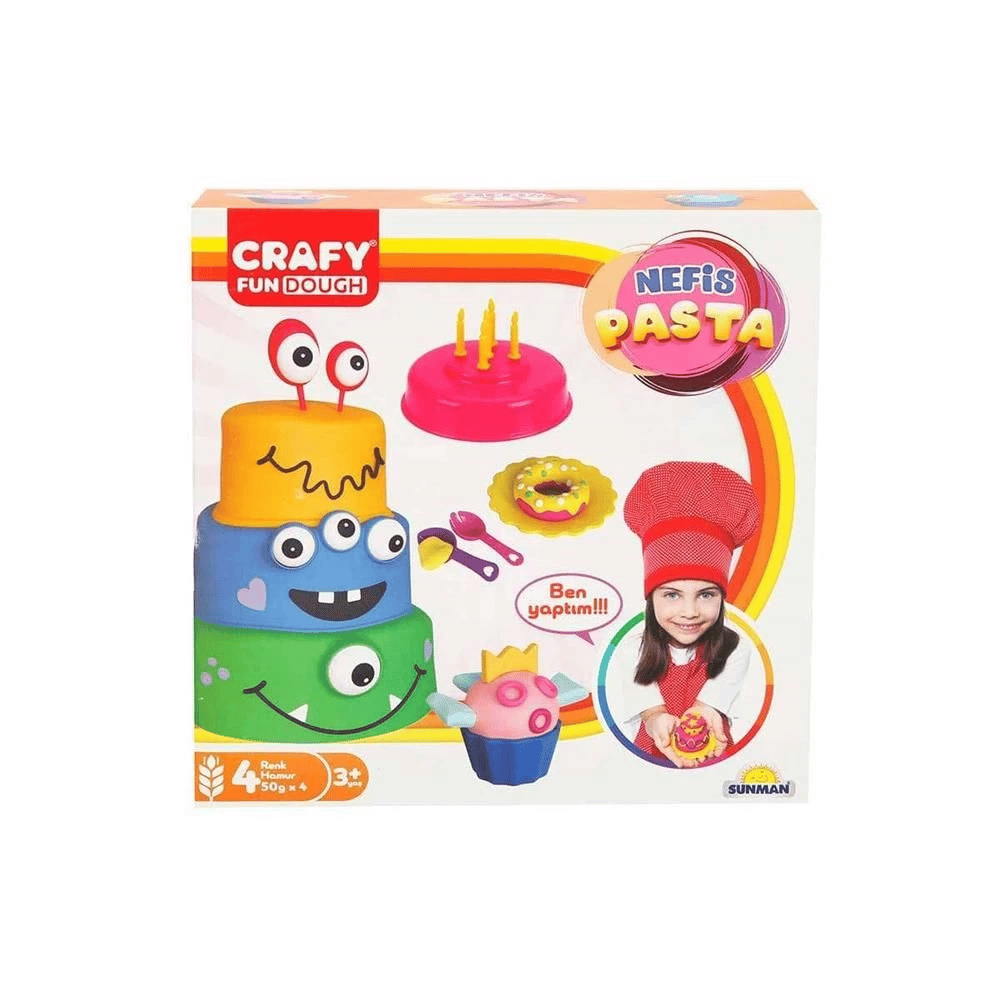 Nefis Pasta Oyun Hamur Seti 200 g 17 Parça