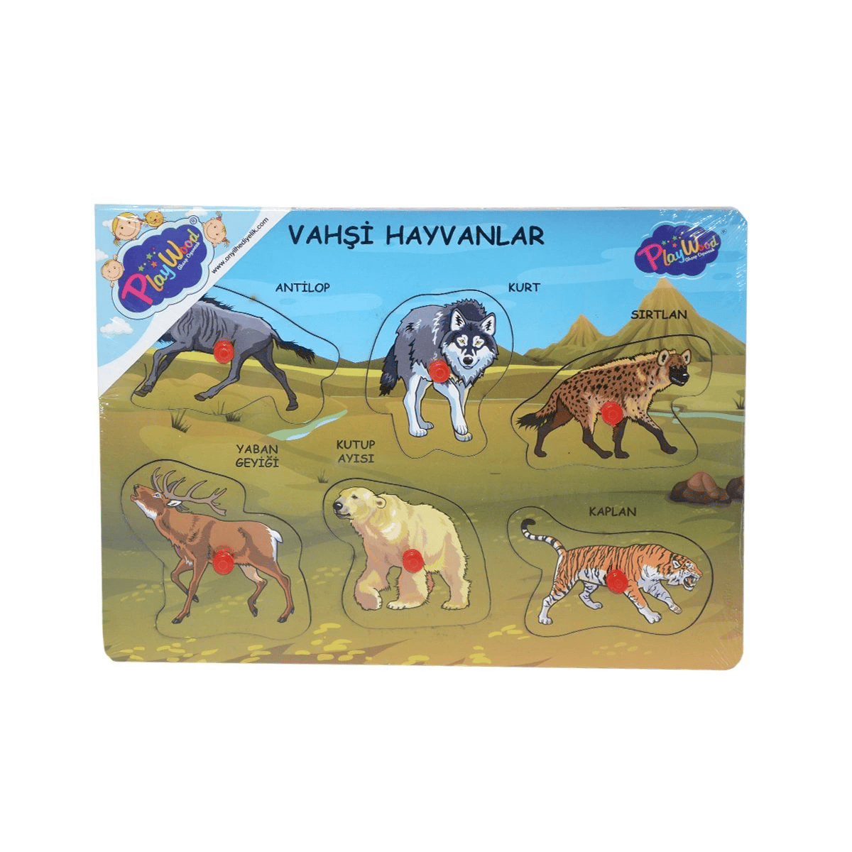 ONY-328 329 Onyıl, Ahşap Tutmalı Vahşi Hayvanlar