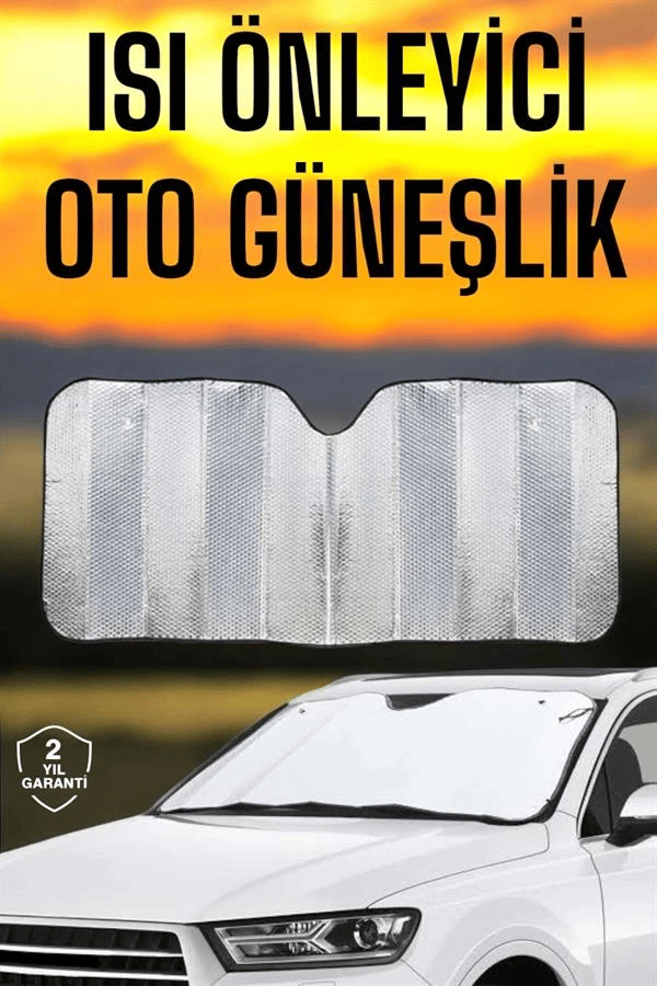 Oto Güneşlik Isı Önleyici Tüm Araçlara Uyumlu UV Işınlarına Karşı