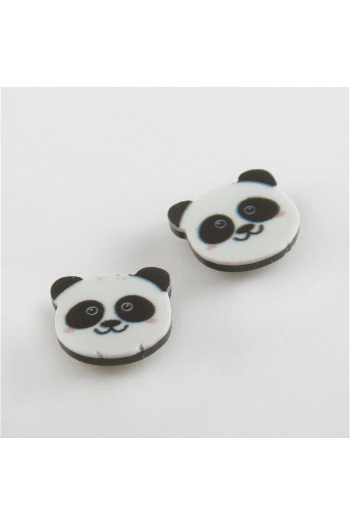 Panda Mıknatıslı Plastik Çocuk Küpesi