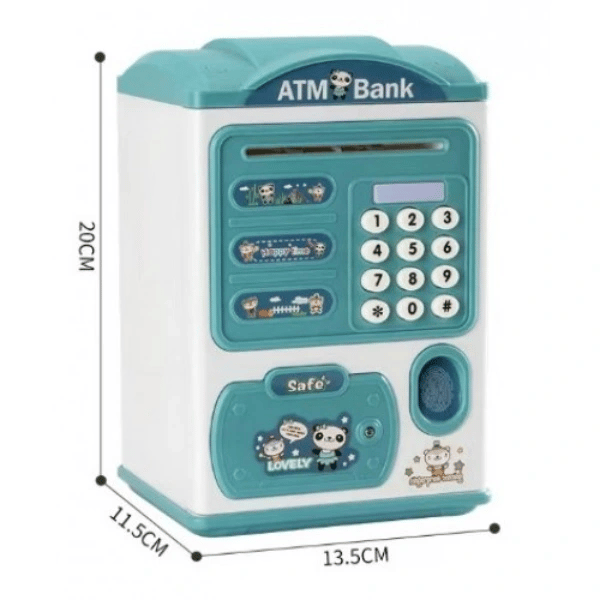 Parmak İzi ve Şifreli Elektronik ATM Kumbara