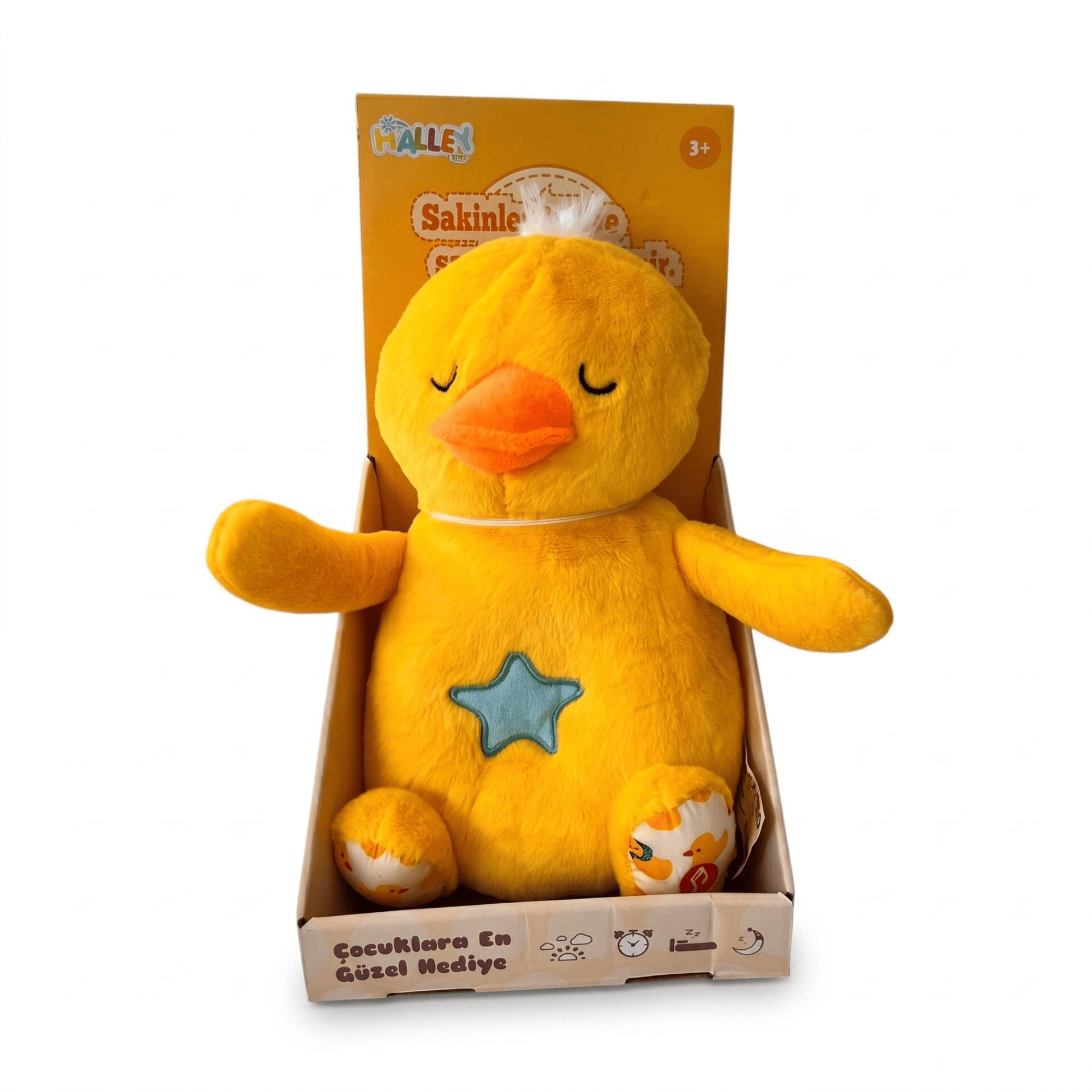 PL50123 28 CM IŞIKLI MÜZİKLİ PELUŞ OYUNCAK PELUŞ DUYGUSAL