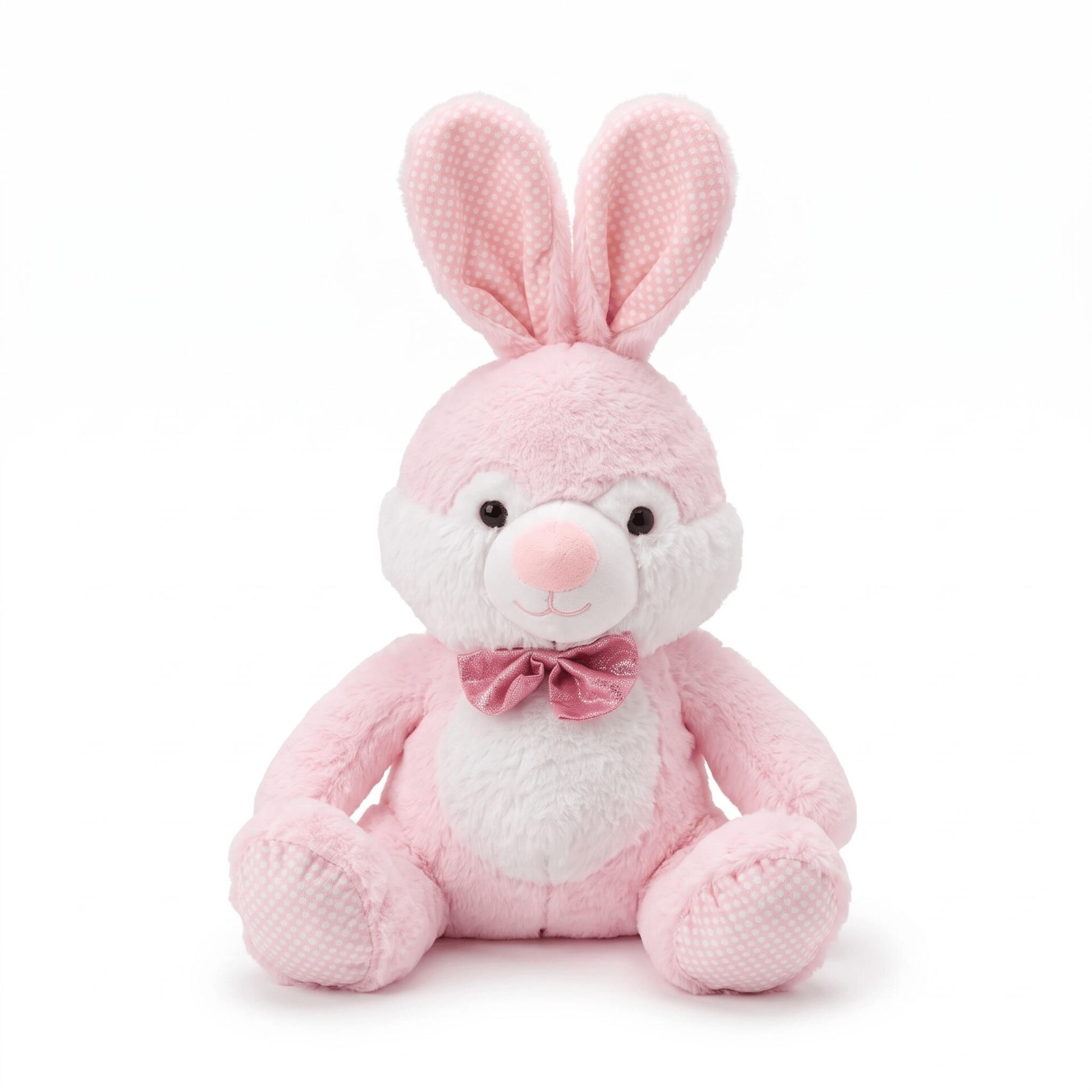 PL50245 60 CM TAVŞAN PAPYONLU PELUŞ OYUNCAK
