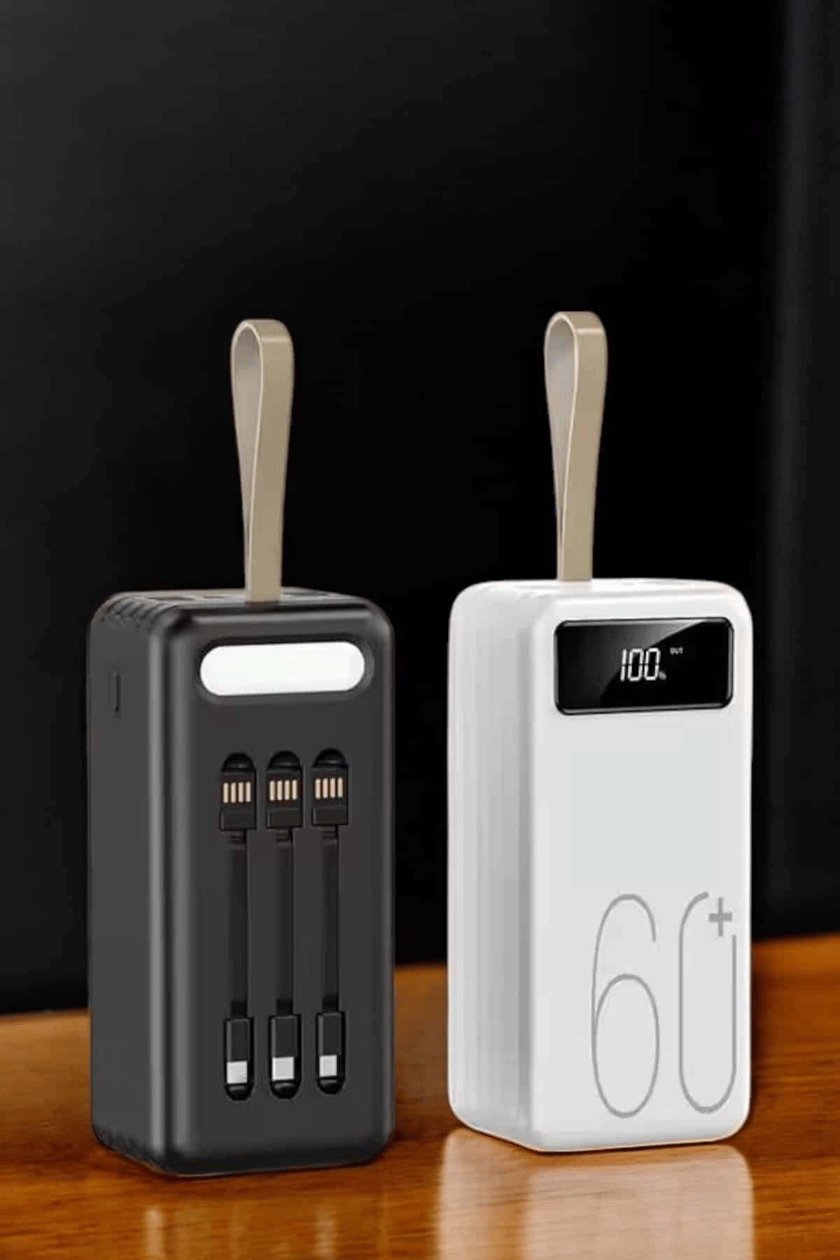 Powerbank 60.000 MAH Dijital Göstergeli 4 Portlu Taşınabilir
