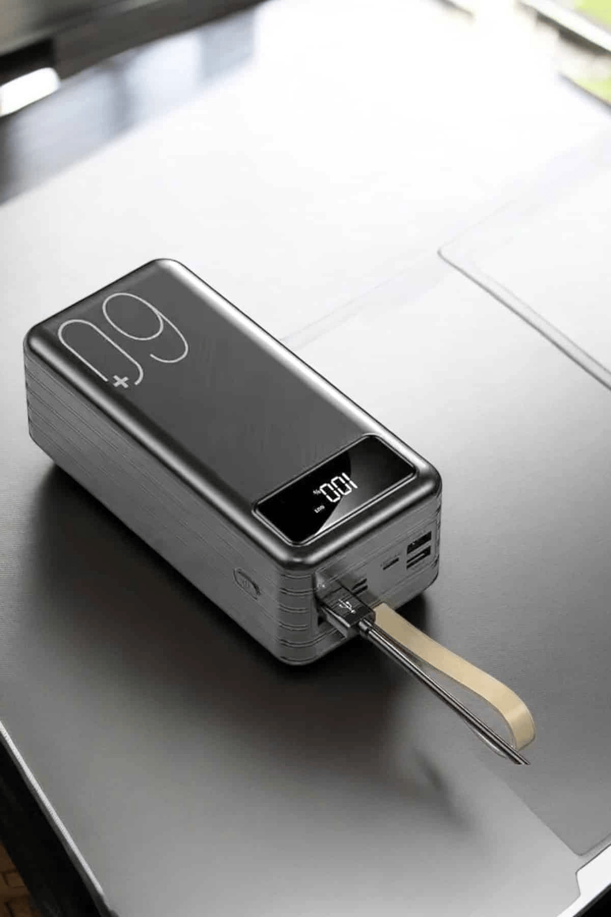 Powerbank 60.000 MAH Dijital Göstergeli 4 Portlu Taşınabilir