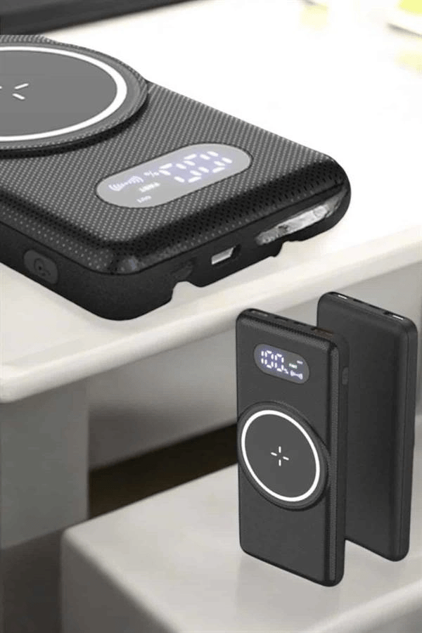 Powerbank Taşınabilir 10.000 Mah Hızlı Şarj Dijital Göstergeli