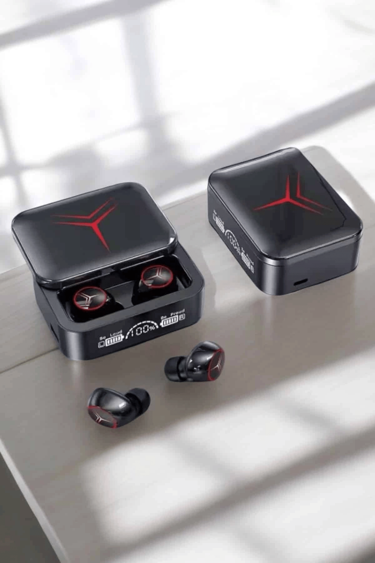 Powerbankli Kulaklık Bluetooth Bağlantılı Çoklu Bağlantı