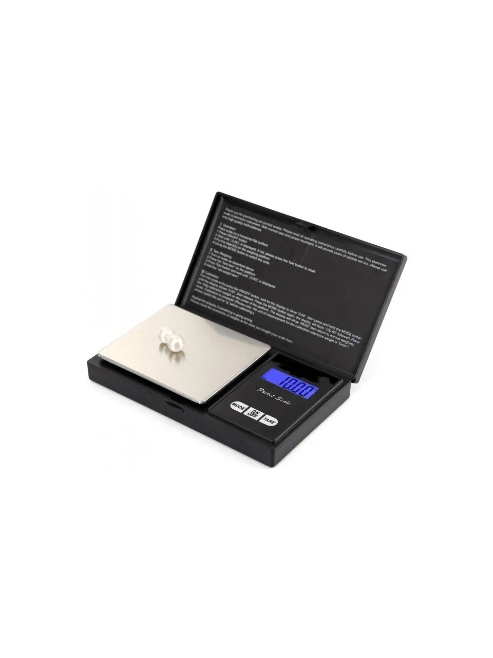 Professional Hassas Terazi 500 Gram Kapasiteli 0.1 Hassasiyetli Dijital Kapaklı Tartı Bx40