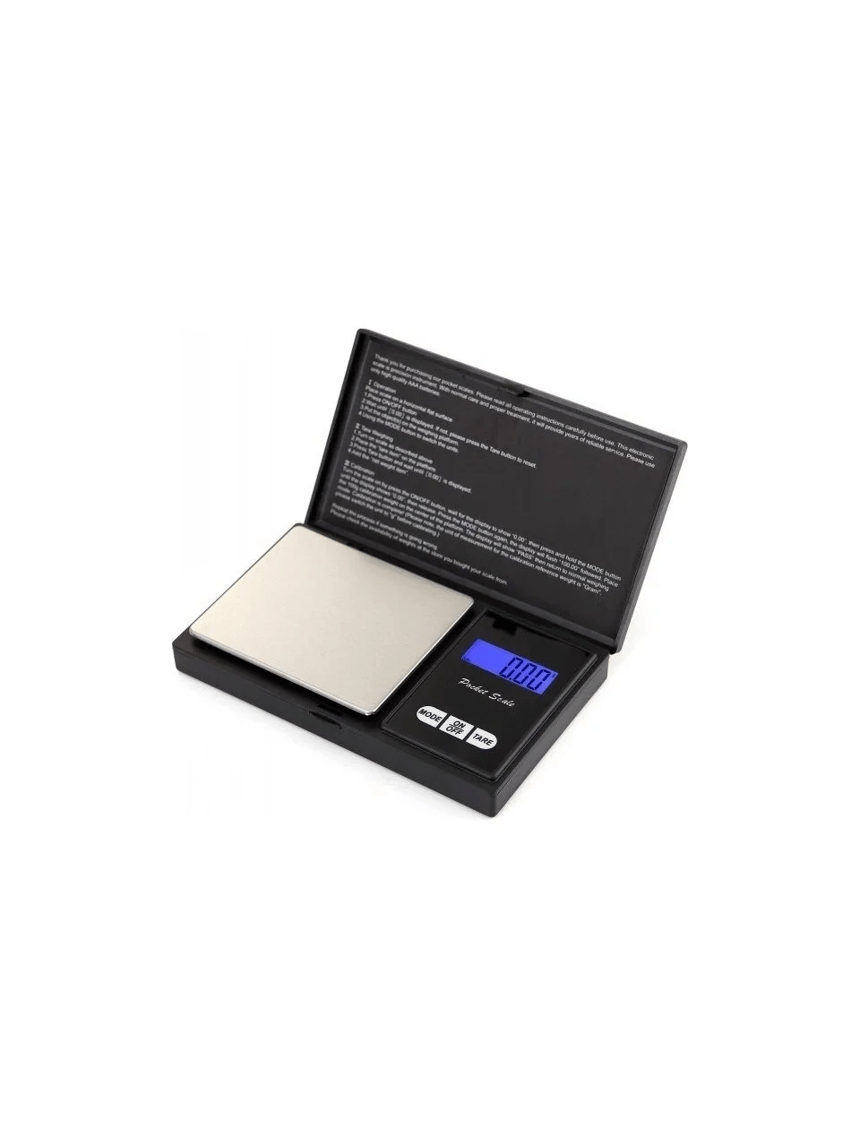 Professional Hassas Terazi 500 Gram Kapasiteli 0.1 Hassasiyetli Dijital Kapaklı Tartı Bx40