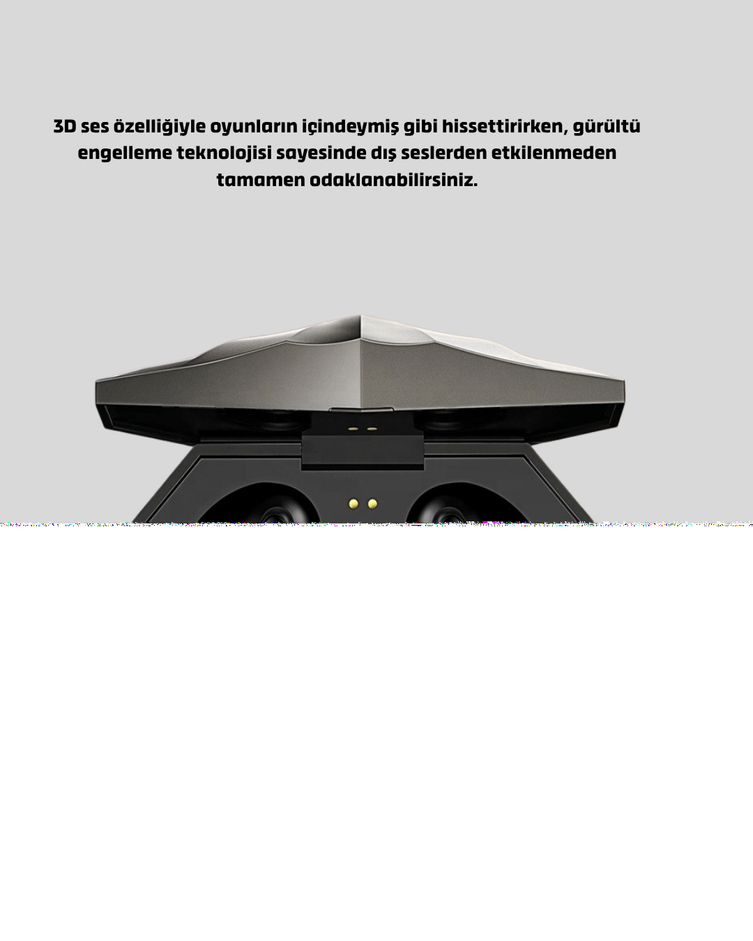 Profesyonel Oyun İçin Bluetooth Kulaklık