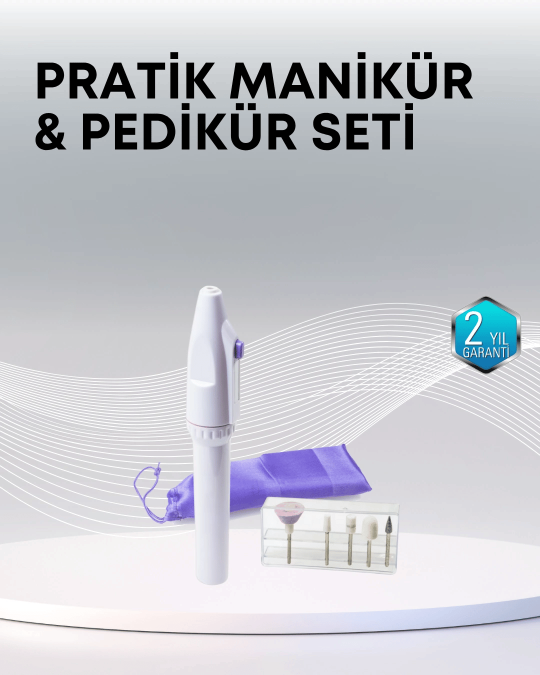 Profesyonel Tırnak Matkap Seti – Ayarlanabilir Hız, Düşük Gürültü ve Kompakt Tasarım