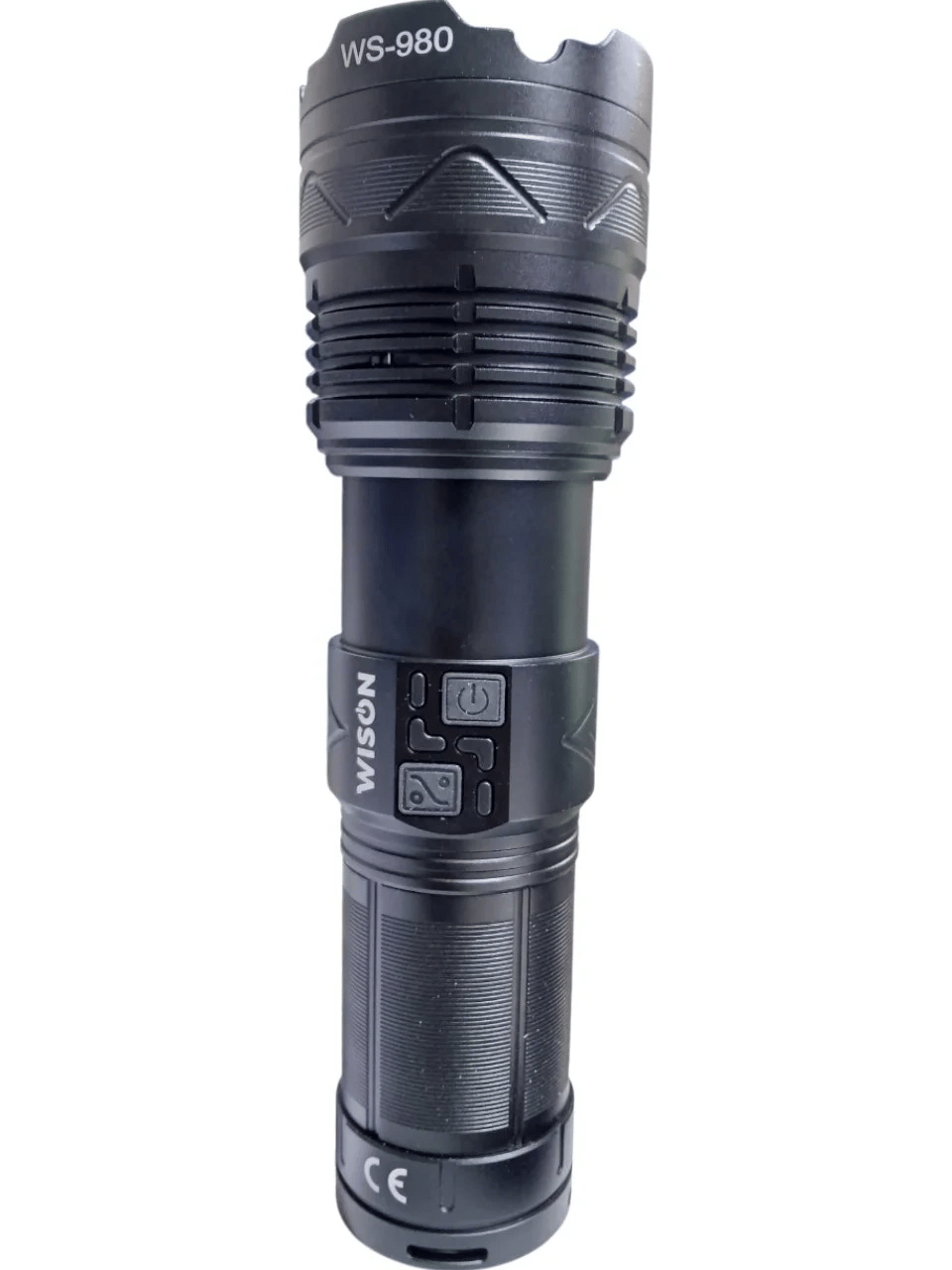 Profesyonel Zoomlu El Feneri | 60w – 7000 Lümen – 13.200 Mah – Type‑c – Metal Gövde Bx40