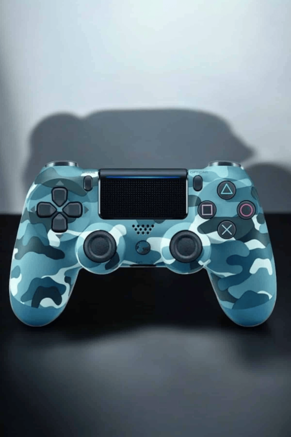 PS4 Oyun Kolu Kamuflaj Desenli Joystick