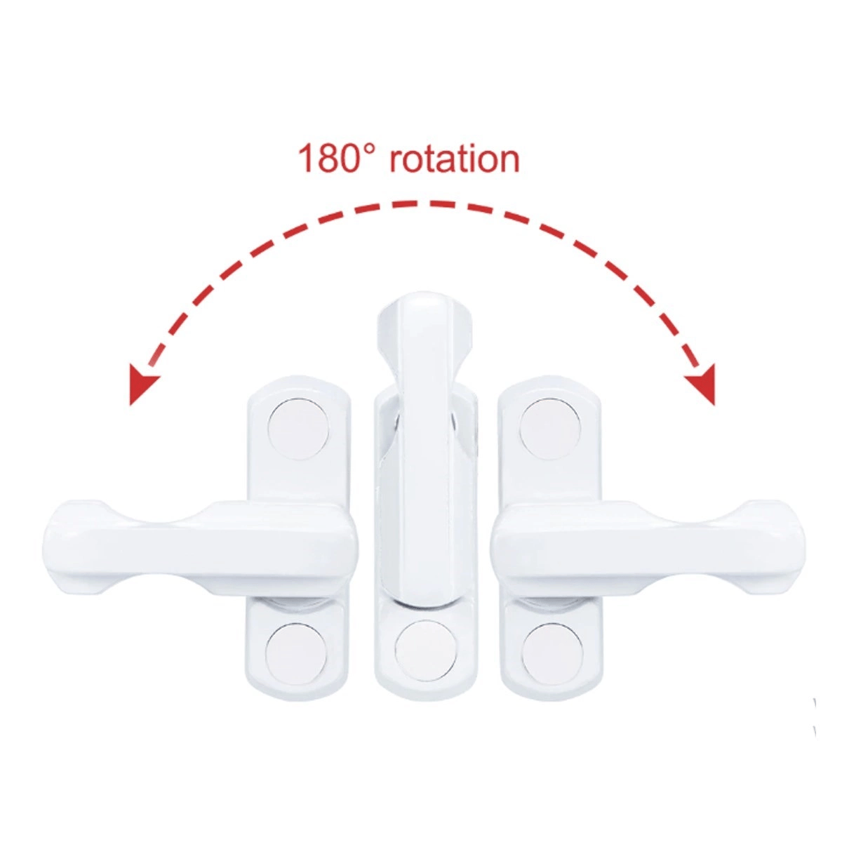 Pvc Pimapen Pencere Cam Balkon Kapısı Güvenli Emniyet Kilidi Bx40
