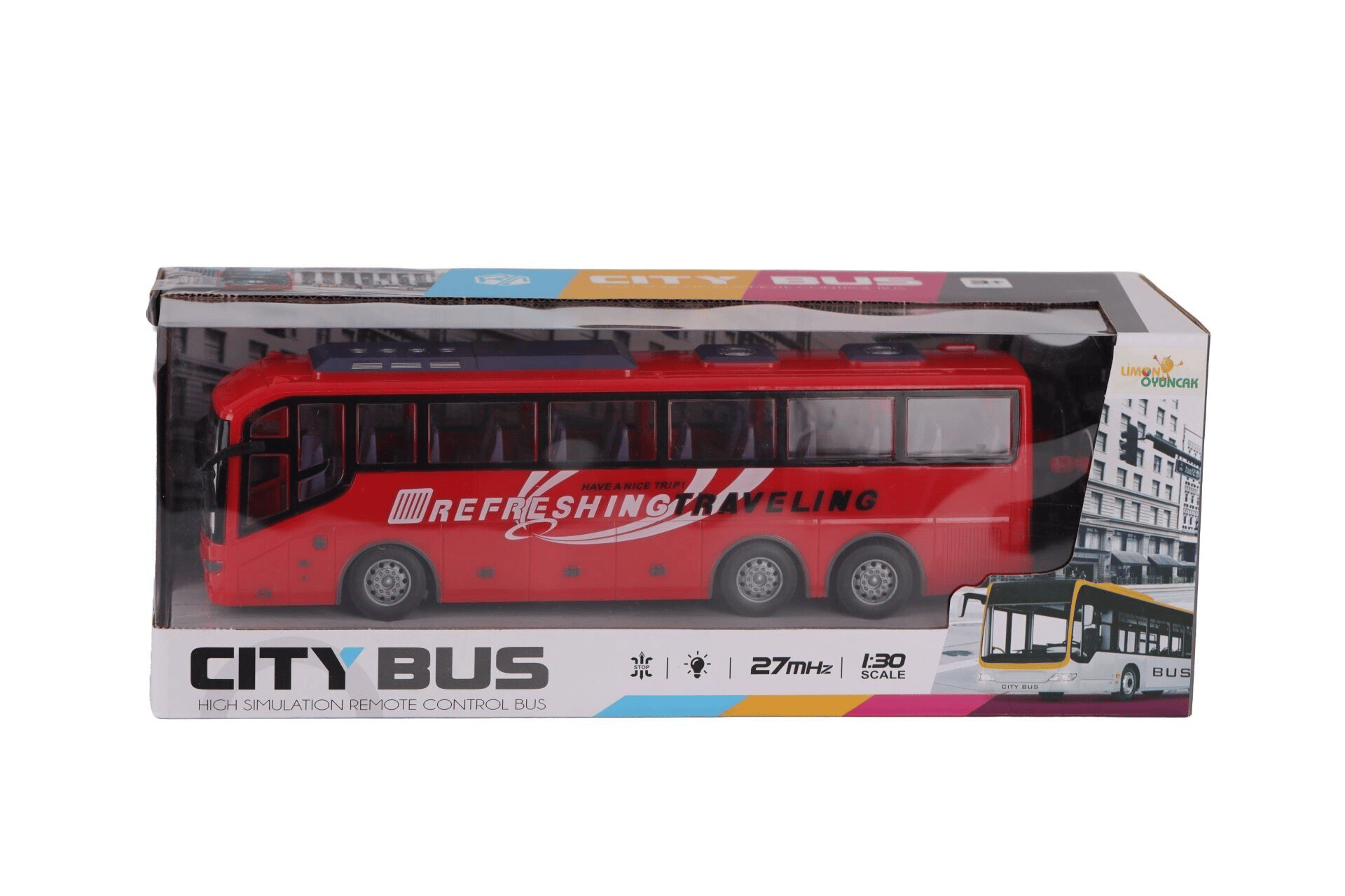 QH866-2 ŞARJLI KUMANDALI OTOBÜS