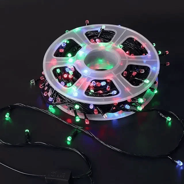 Renkli Vip Profesyonel 25 Metre Renkli Led Işık 220v Fişli Renkli Bx40