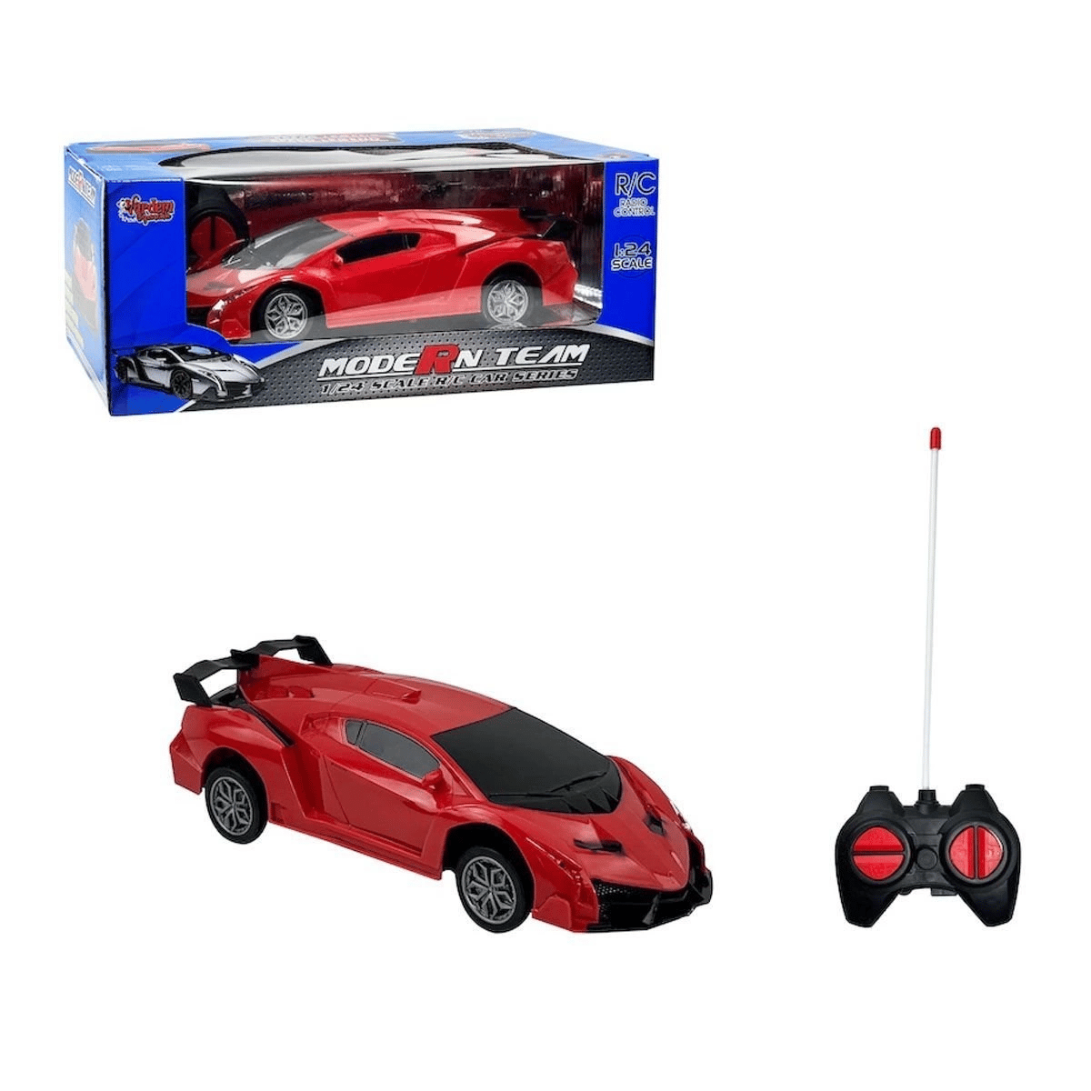 RG-1382-5-7  Kumandalı Modern Team Pilli Araba 1:24 -Eco Lounge