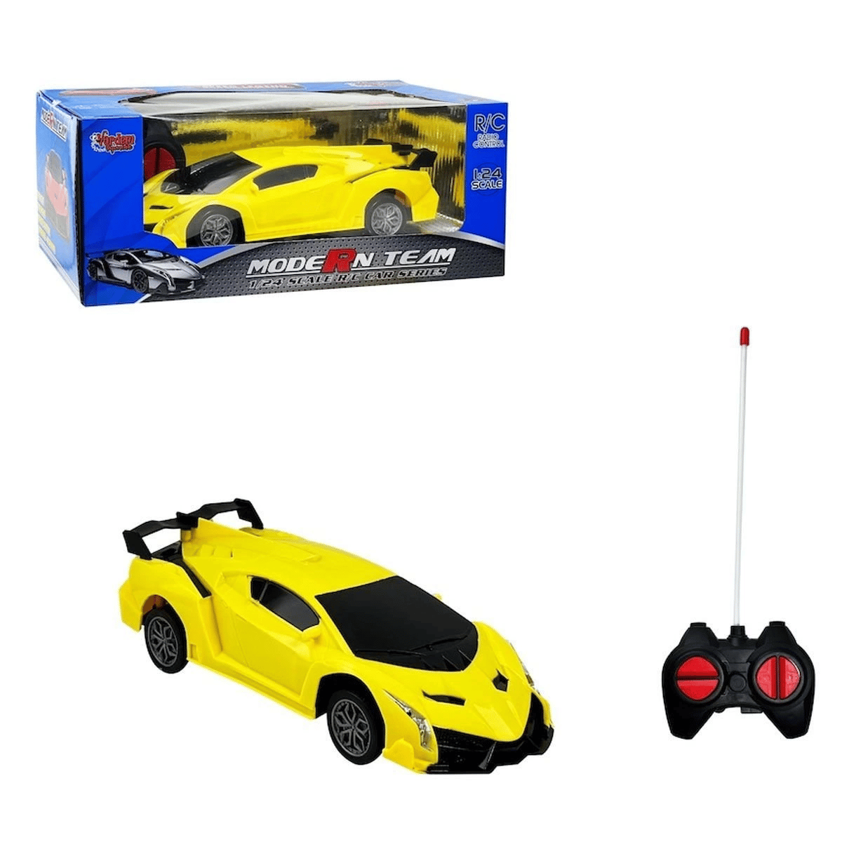 RG-1382-5-7  Kumandalı Modern Team Pilli Araba 1:24 -Eco Lounge