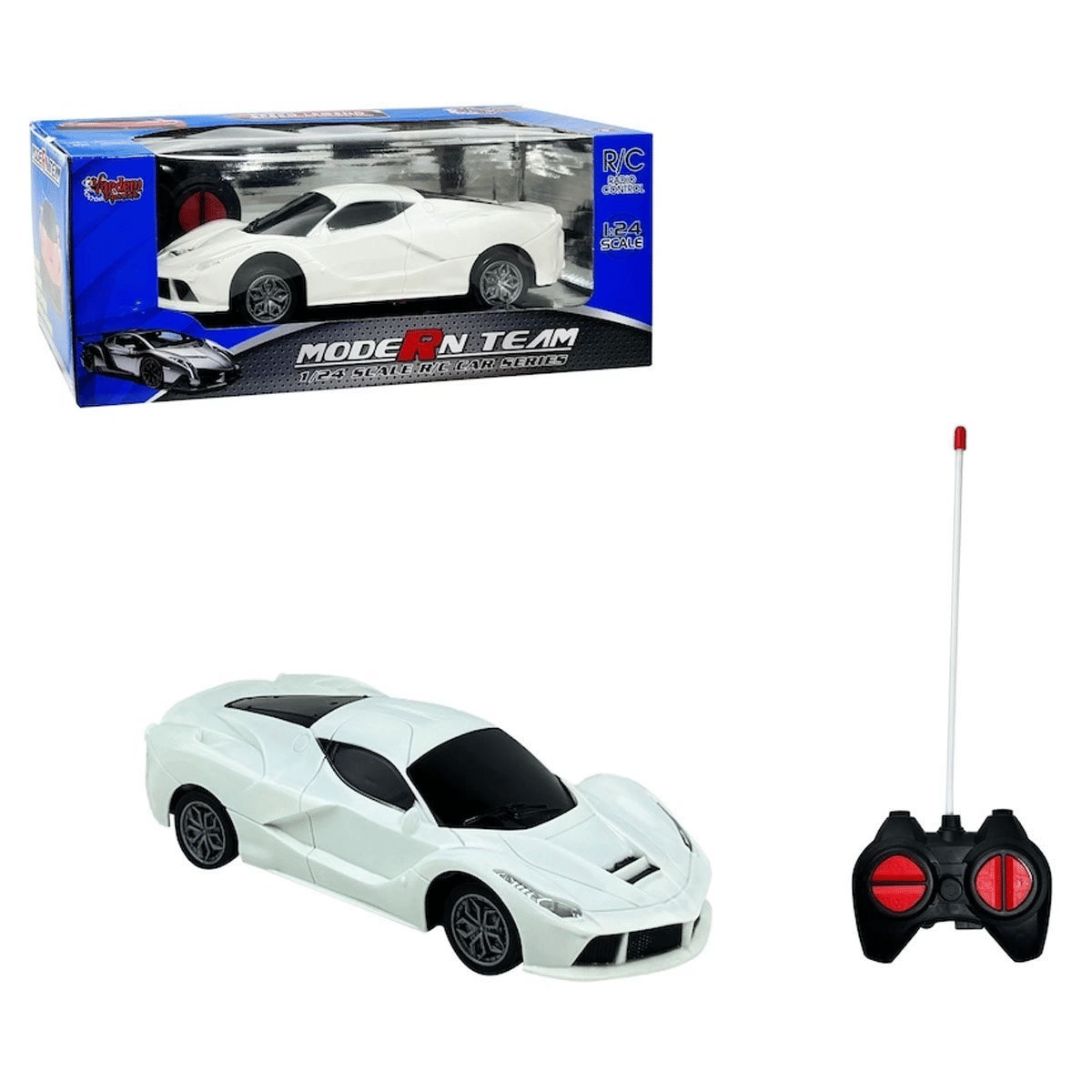RG-1382-5-7  Kumandalı Modern Team Pilli Araba 1:24 -Eco Lounge