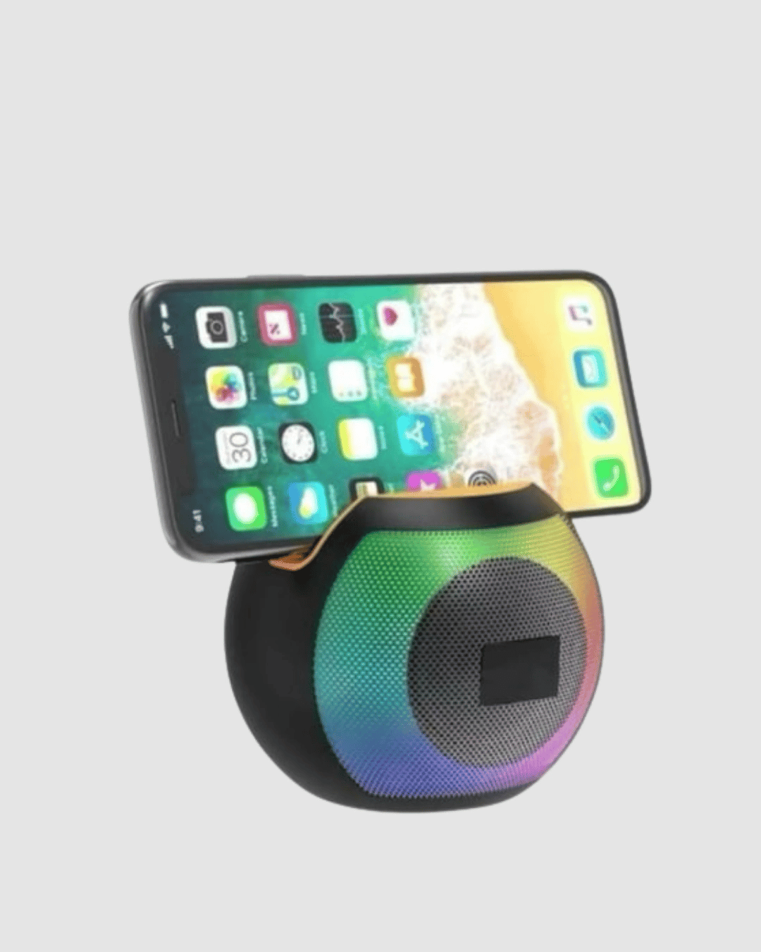 RGB Işıklı Bluetooth Hoparlör – 360° Stereo Ses ve 8 Saat Çalma Süresi