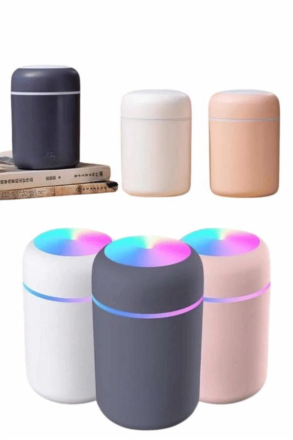 Rgb Işıklı Ulrasonik Ledli Hava Nemlendirici Buhar Makinesi Buhardanlık
