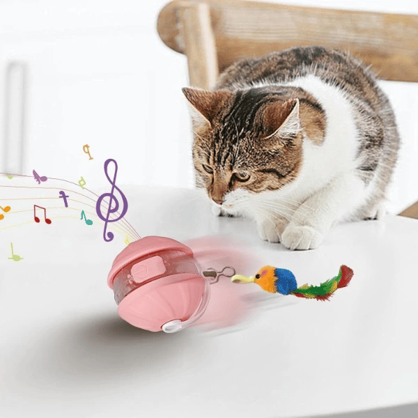 Şarjlı Hareketli Kedi Topu Oyuncak
