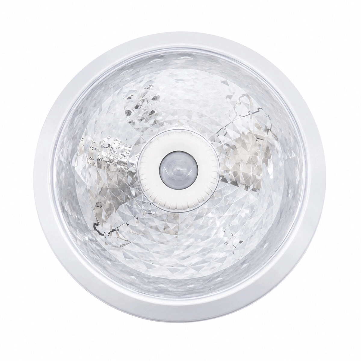 Sensörlü Beyaz Glop Armatür Kafesi E27 Plastik Ip20 220w Bx40