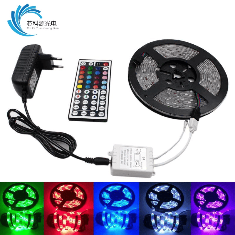 Şerit Led 5 Metre Kumandalı Animasyonlu Rgb Bx40