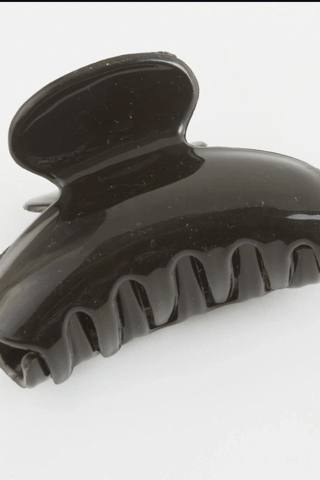 Sert Plastik 6 cm Düz Mandal Saç Tokası - Tekli Paket, Günlük Kullanım BX-313722