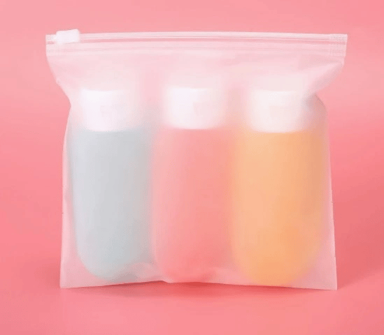 Seyahat Tipi Doldurulabilir Krem Şampuan Kutusu 3 Lü Set Bx40