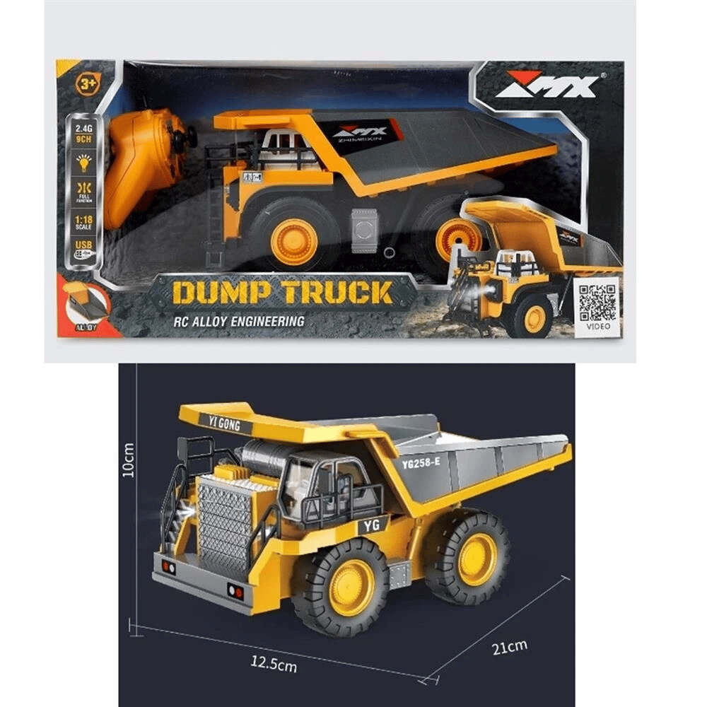 SH40378 1:18 9 KNL ALAŞIM UZA.KUM. DÖKME KAMYON-ZR