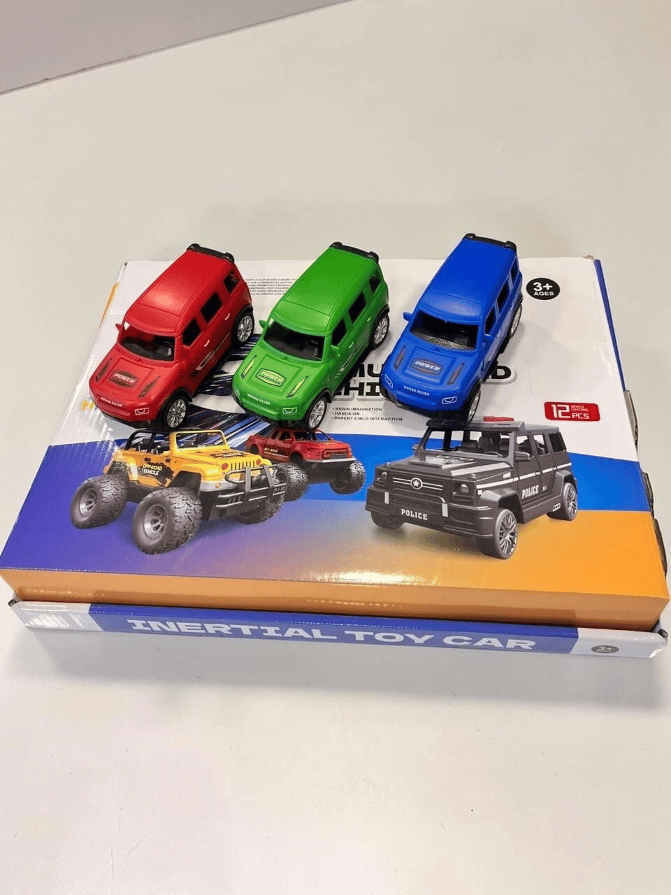 SH40932 SÜRTMELİ ARABA JİP PLASTİK-ZRV