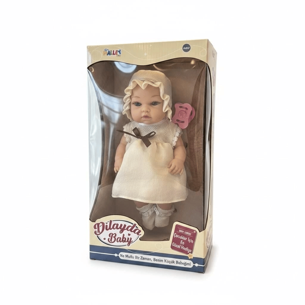SH59994 32 CM TAM VİNİL BEBEK EMZİKLİ-ZRV