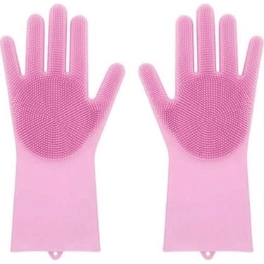 Silikon Bulaşık Eldiveni Tırtırlı Bx40