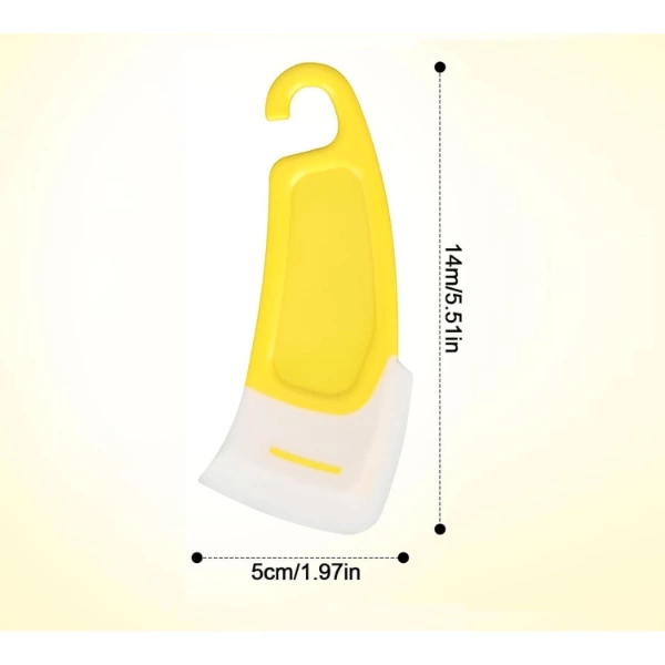 Silikon Uçlu Bulaşık Temizleme Kazıyıcı Spatula