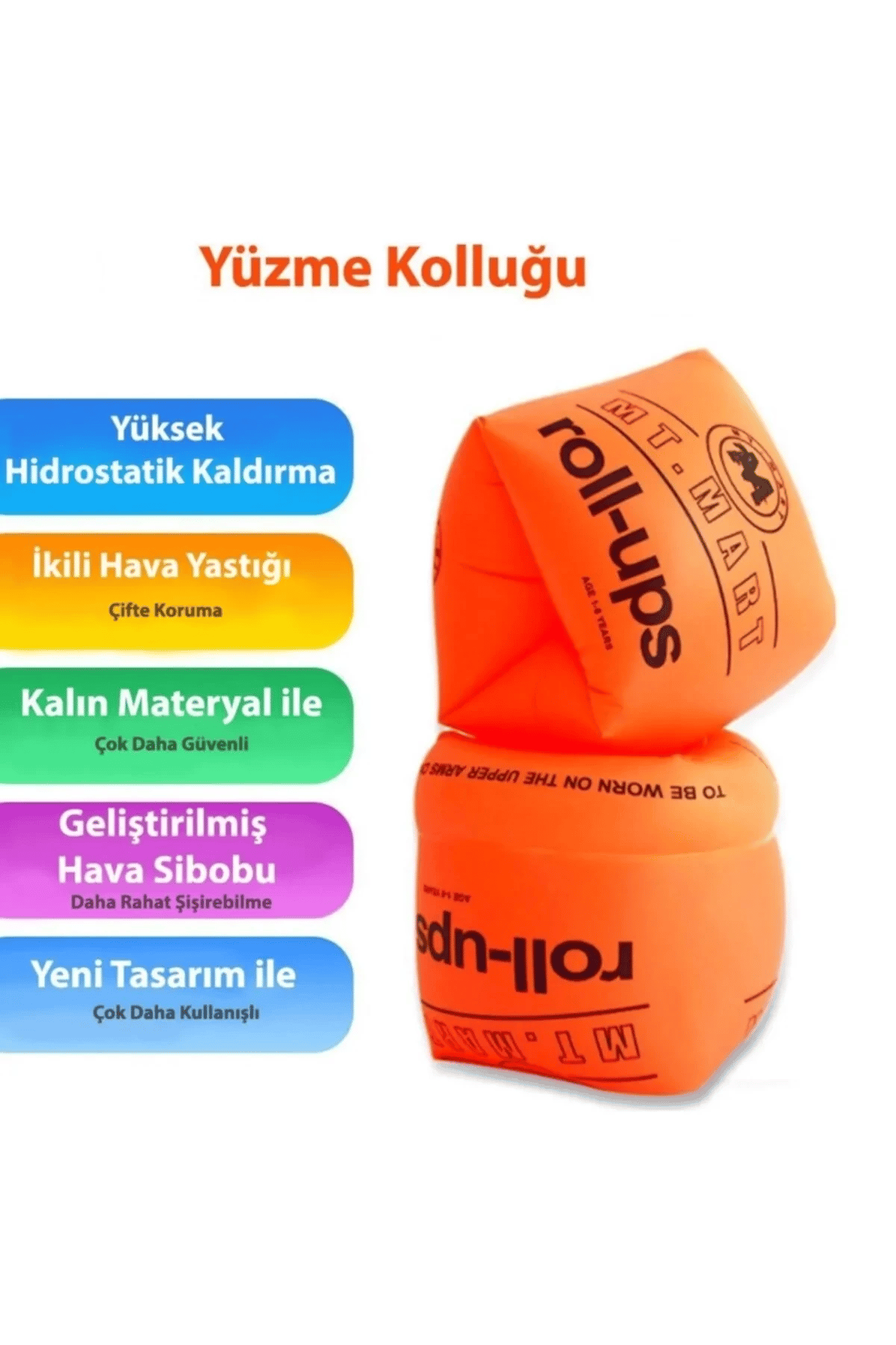Şişme Yüzme Kolluğu Her Yaşa Uygun